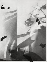 shadow studies I - 60x42cm - charcoal on paper - 2021
