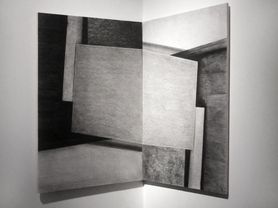 corner piece IV - 70x100cm charcoal on paper -  2016